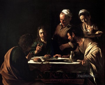 Supper at Emmaus2 Caravaggio Oil Paintings